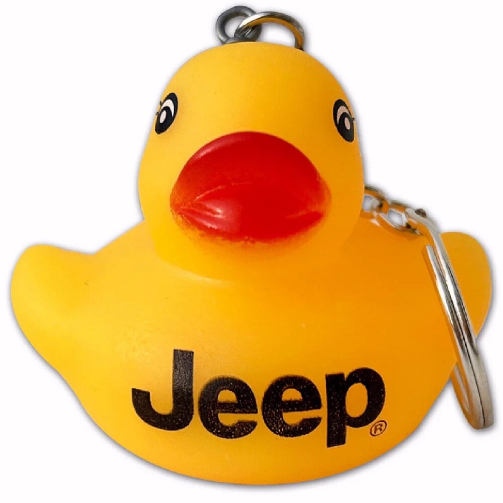Jeep Duck Licensed Keychain Keyfob - NEW Fast Ship